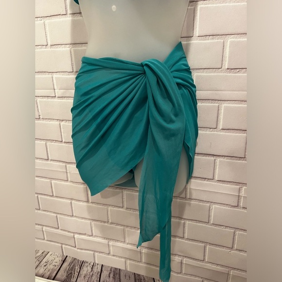 CABANA DEL SOL women’s 3 pieces green swimsuit/size XL - Picture 4 of 12